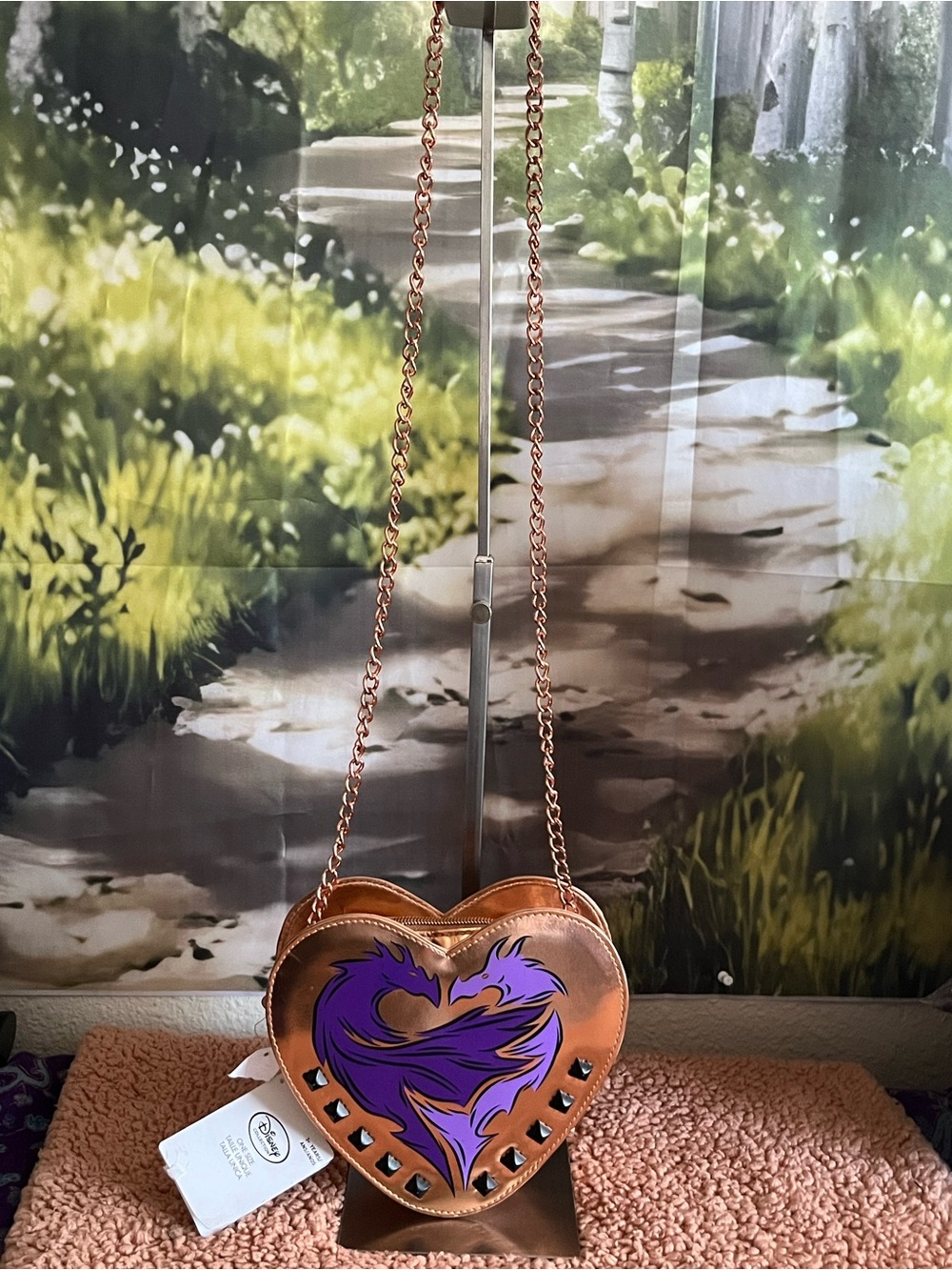 Disney Store descendants villain Evie Mal shoulder Bag